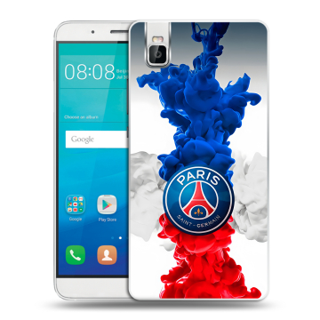 Пластиковый чехол на Huawei ShotX с принтом PSG ПСЖ Пластиковый чехол на Huawei ShotX с принтом PSG ПСЖ
