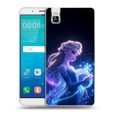 Пластиковый чехол на Huawei ShotX с принтом Холодное сердце Frozen Пластиковый чехол на Huawei ShotX с принтом Холодное сердце Frozen