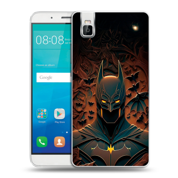 Пластиковый чехол на Huawei ShotX с принтом Batman Бэтмен Пластиковый чехол на Huawei ShotX с принтом Batman Бэтмен