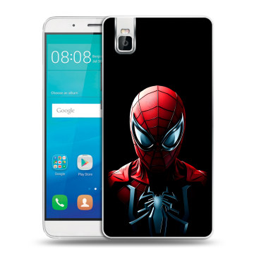 Пластиковый чехол на Huawei ShotX с принтом Spiderman Человек паук