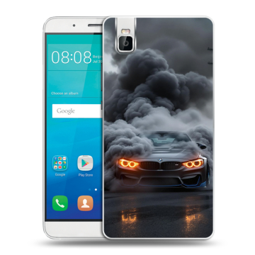 Пластиковый чехол на Huawei ShotX с принтом BMW БМВ Пластиковый чехол на Huawei ShotX с принтом BMW БМВ