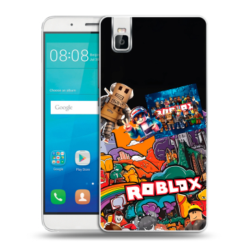 Пластиковый чехол на Huawei ShotX с принтом Roblox Роблокс Пластиковый чехол на Huawei ShotX с принтом Roblox Роблокс