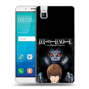 Пластиковый чехол на Huawei ShotX с принтом Death note Тетрадь смерти Пластиковый чехол на Huawei ShotX с принтом Death note Тетрадь смерти