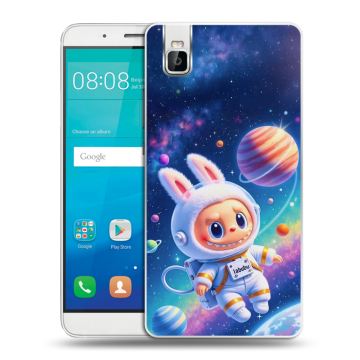 Пластиковый чехол на Huawei ShotX с принтом Labubu Лабубу Пластиковый чехол на Huawei ShotX с принтом Labubu Лабубу