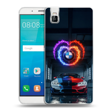 Пластиковый чехол на Huawei ShotX с принтом BMW БМВ Пластиковый чехол на Huawei ShotX с принтом BMW БМВ