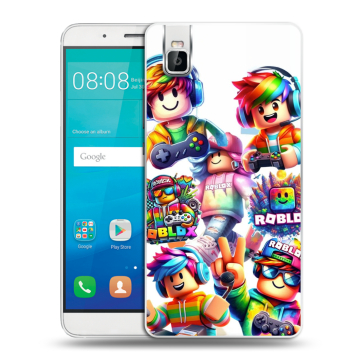 Пластиковый чехол на Huawei ShotX с принтом Roblox Роблокс Пластиковый чехол на Huawei ShotX с принтом Roblox Роблокс