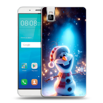 Пластиковый чехол на Huawei ShotX с принтом Новый год Пластиковый чехол на Huawei ShotX с принтом Новый год