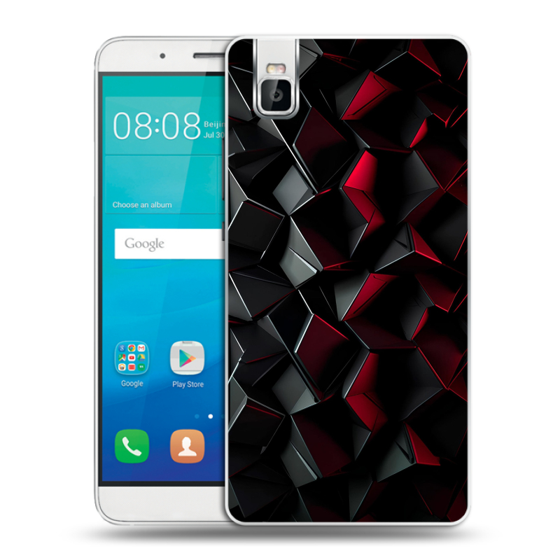 Пластиковый чехол на Huawei ShotX с принтом Абстракция Пластиковый чехол на Huawei ShotX с принтом Абстракция