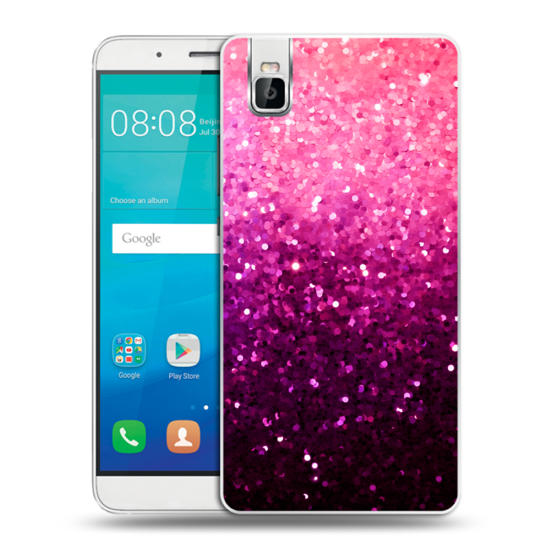 Пластиковый чехол на Huawei ShotX с принтом Блестки Пластиковый чехол на Huawei ShotX с принтом Блестки