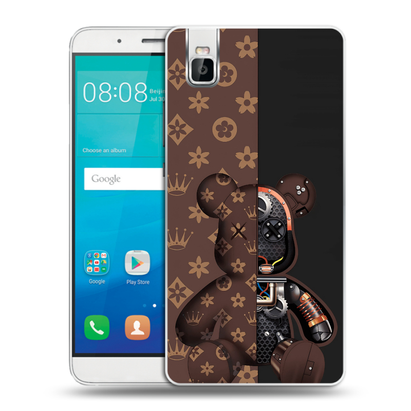 Пластиковый чехол на Huawei ShotX с принтом Луи робот Пластиковый чехол на Huawei ShotX с принтом Луи робот