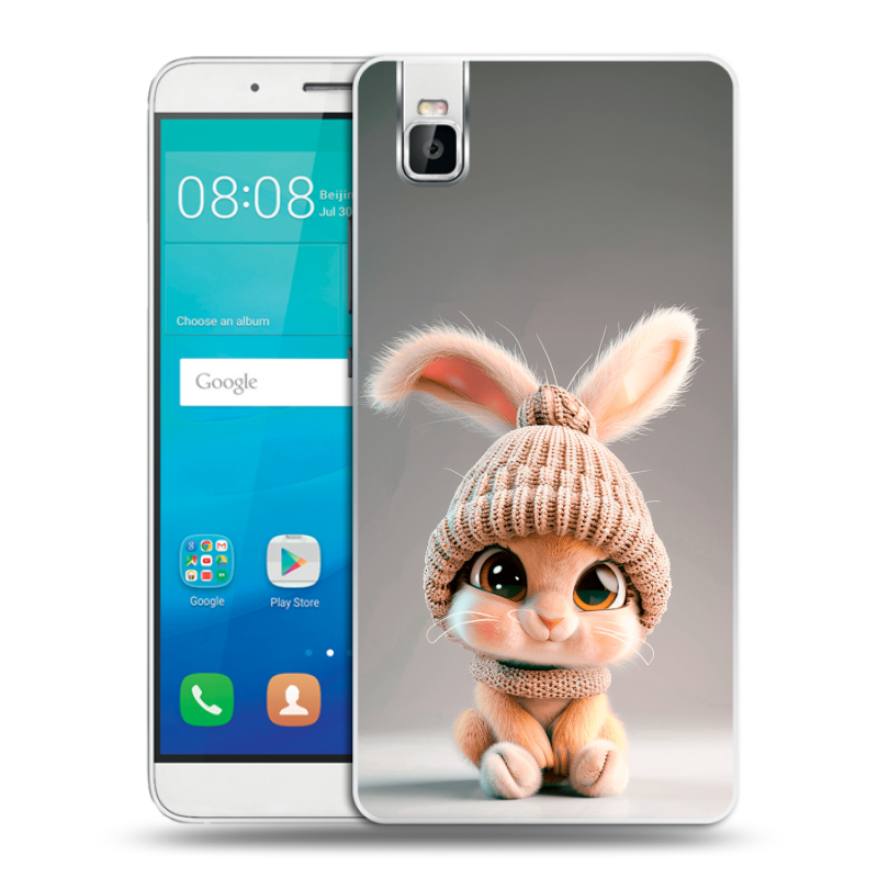 Пластиковый чехол на Huawei ShotX с принтом Кролик Пластиковый чехол на Huawei ShotX с принтом Кролик