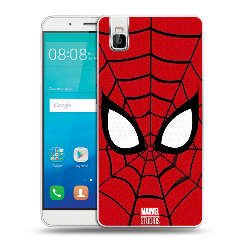 Пластиковый чехол на Huawei ShotX с принтом человек паук spiderman Пластиковый чехол на Huawei ShotX с принтом человек паук spiderman