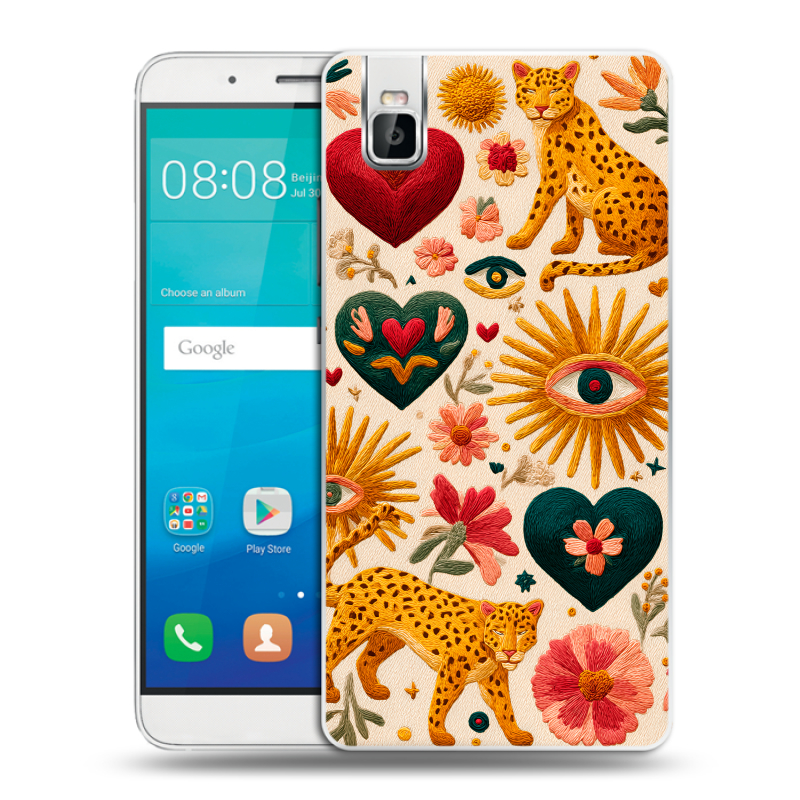 Пластиковый чехол на Huawei ShotX с принтом Модный принт Пластиковый чехол на Huawei ShotX с принтом Модный принт