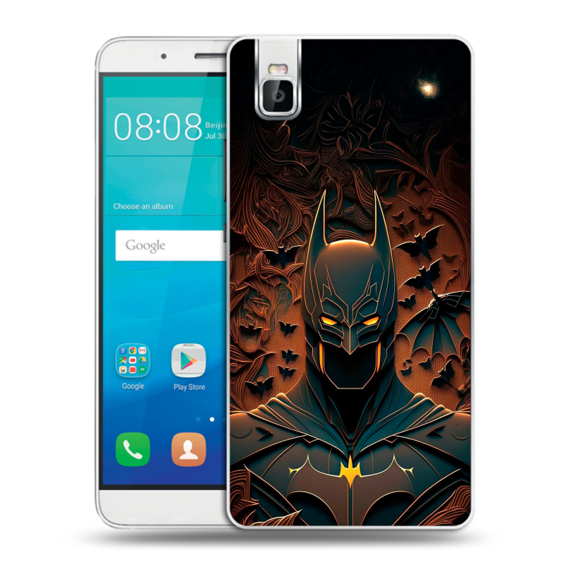 Пластиковый чехол на Huawei ShotX с принтом Batman Бэтмен Пластиковый чехол на Huawei ShotX с принтом Batman Бэтмен