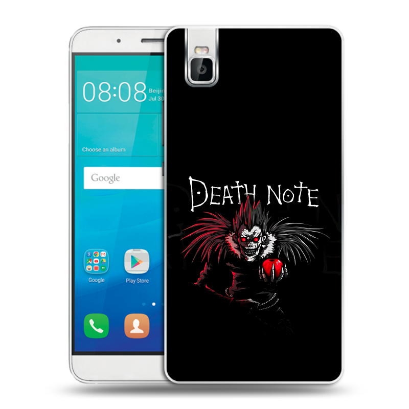 Пластиковый чехол на Huawei ShotX с принтом Death note Тетрадь смерти Пластиковый чехол на Huawei ShotX с принтом Death note Тетрадь смерти