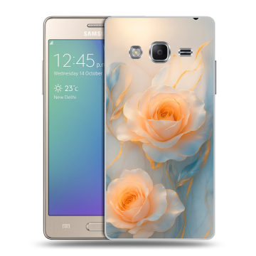 Пластиковый чехол на Samsung Z3 с принтом Женский Пластиковый чехол на Samsung Z3 с принтом Женский