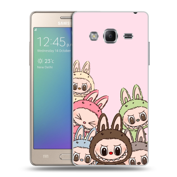 Пластиковый чехол на Samsung Z3 с принтом Лабубу