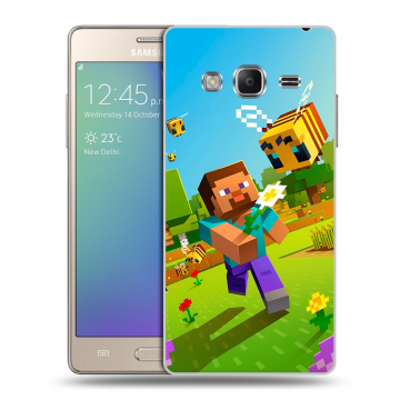 Пластиковый чехол на Samsung Z3 с принтом Майнкрафт Minecraft Пластиковый чехол на Samsung Z3 с принтом Майнкрафт Minecraft