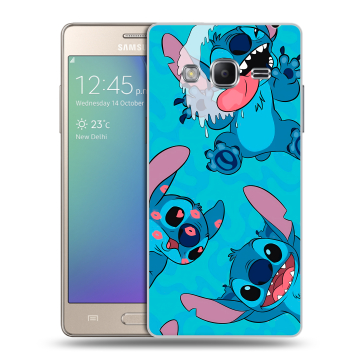 Пластиковый чехол на Samsung Z3 с принтом Лило и Стич Пластиковый чехол на Samsung Z3 с принтом Лило и Стич