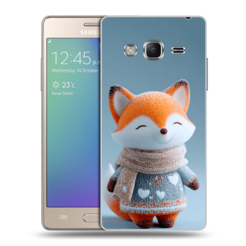 Пластиковый чехол на Samsung Z3 с принтом Лиса