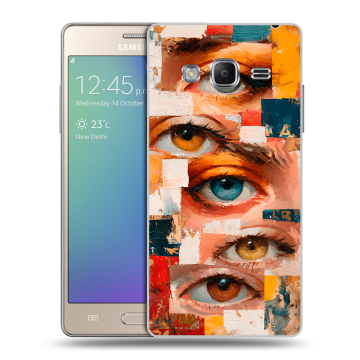 Пластиковый чехол на Samsung Z3 с принтом Модный принт
