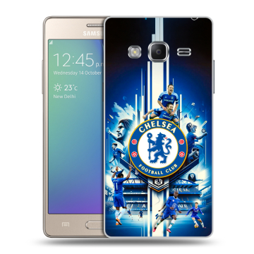 Пластиковый чехол на Samsung Z3 с принтом Chelsea Челси Пластиковый чехол на Samsung Z3 с принтом Chelsea Челси