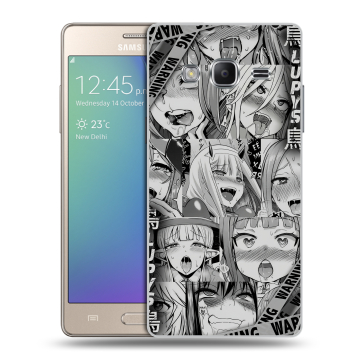 Пластиковый чехол на Samsung Z3 с принтом Ahegao Ахегао Аниме Пластиковый чехол на Samsung Z3 с принтом Ahegao Ахегао Аниме