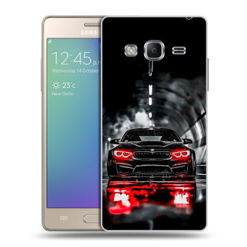 Пластиковый чехол на Samsung Z3 с принтом BMW БМВ Пластиковый чехол на Samsung Z3 с принтом BMW БМВ