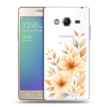 Пластиковый чехол на Samsung Z3 с принтом для девушки Пластиковый чехол на Samsung Z3 с принтом для девушки