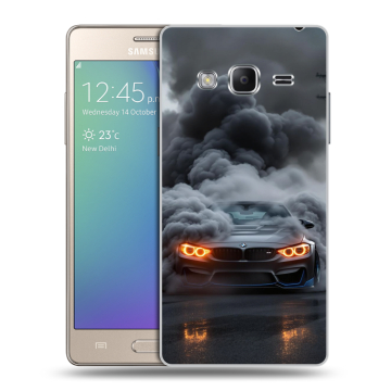 Пластиковый чехол на Samsung Z3 с принтом BMW БМВ Пластиковый чехол на Samsung Z3 с принтом BMW БМВ