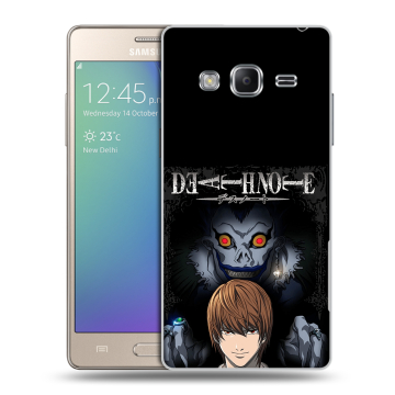 Пластиковый чехол на Samsung Z3 с принтом Death note Тетрадь смерти Пластиковый чехол на Samsung Z3 с принтом Death note Тетрадь смерти