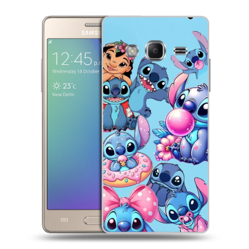 Пластиковый чехол на Samsung Z3 с принтом Лило и Стич Пластиковый чехол на Samsung Z3 с принтом Лило и Стич