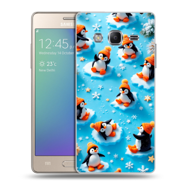 Пластиковый чехол на Samsung Z3 с принтом Новый год Пластиковый чехол на Samsung Z3 с принтом Новый год