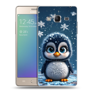 Пластиковый чехол на Samsung Z3 с принтом Новый год Пластиковый чехол на Samsung Z3 с принтом Новый год