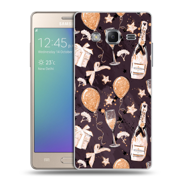 Пластиковый чехол на Samsung Z3 с принтом Новый год Пластиковый чехол на Samsung Z3 с принтом Новый год