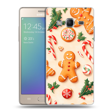 Пластиковый чехол на Samsung Z3 с принтом Новый год Пластиковый чехол на Samsung Z3 с принтом Новый год