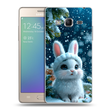 Пластиковый чехол на Samsung Z3 с принтом Новый год Пластиковый чехол на Samsung Z3 с принтом Новый год