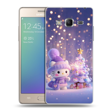 Пластиковый чехол на Samsung Z3 с принтом Новый год Пластиковый чехол на Samsung Z3 с принтом Новый год