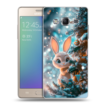 Пластиковый чехол на Samsung Z3 с принтом Новый год Пластиковый чехол на Samsung Z3 с принтом Новый год