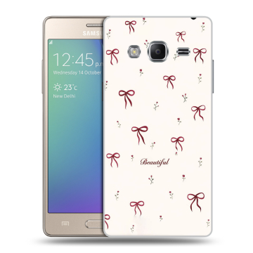 Пластиковый чехол на Samsung Z3 с принтом для девочек Пластиковый чехол на Samsung Z3 с принтом для девочек