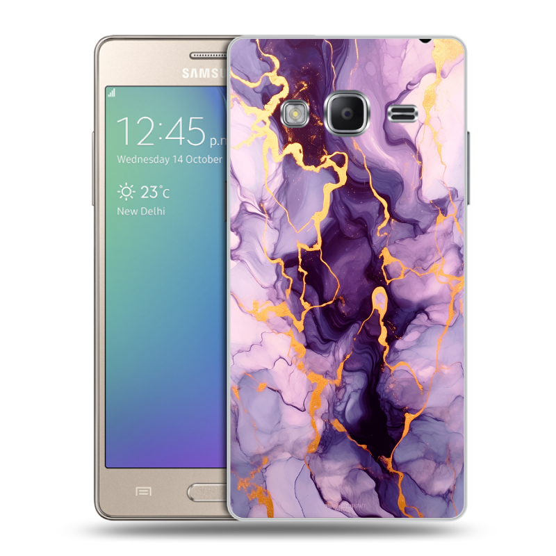 Пластиковый чехол на Samsung Z3 с принтом Мрамор Пластиковый чехол на Samsung Z3 с принтом Мрамор