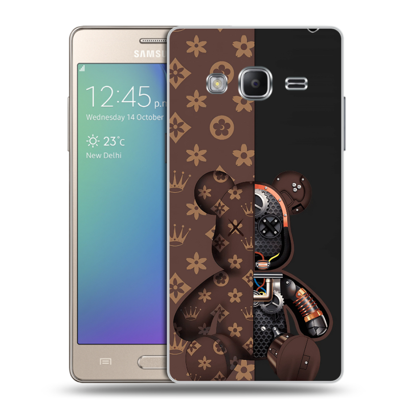 Пластиковый чехол на Samsung Z3 с принтом Луи робот Пластиковый чехол на Samsung Z3 с принтом Луи робот