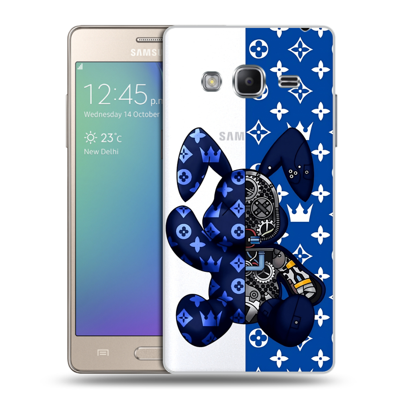 Пластиковый чехол на Samsung Z3 с принтом Луи робот Пластиковый чехол на Samsung Z3 с принтом Луи робот