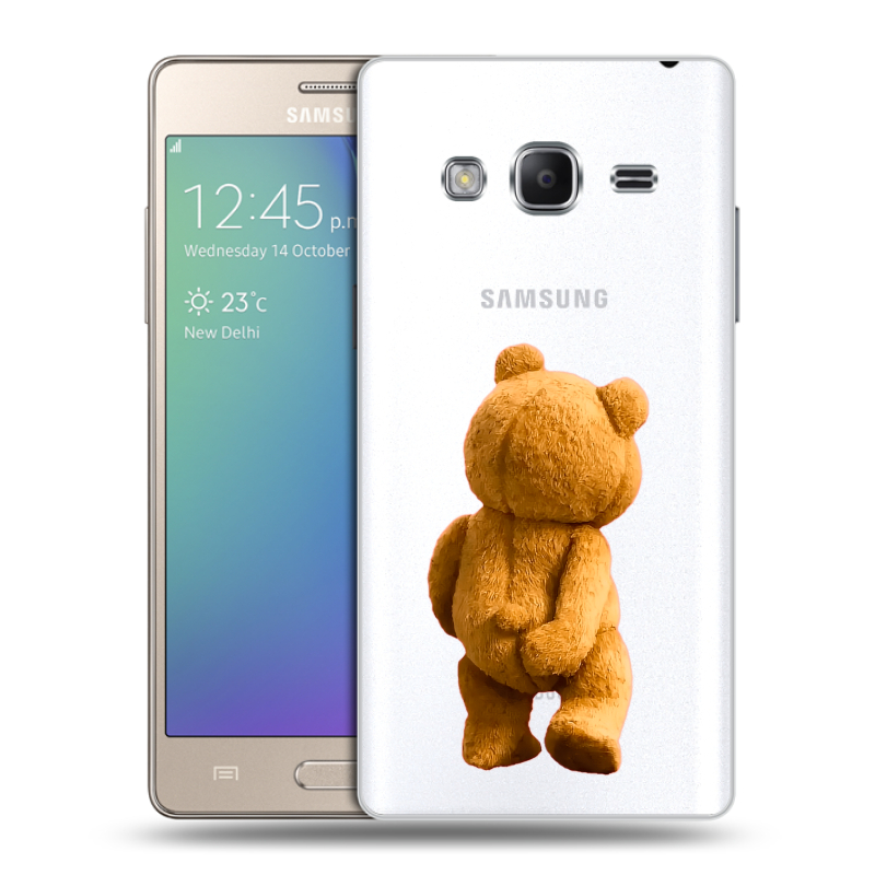 Пластиковый чехол на Samsung Z3 с принтом Медведь Пластиковый чехол на Samsung Z3 с принтом Медведь