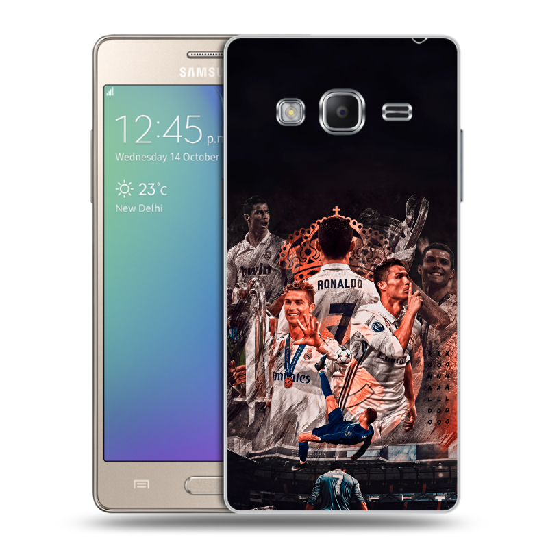 Пластиковый чехол на Samsung Z3 с принтом Реал Роналдо Real Ronaldo Пластиковый чехол на Samsung Z3 с принтом Реал Роналдо Real Ronaldo