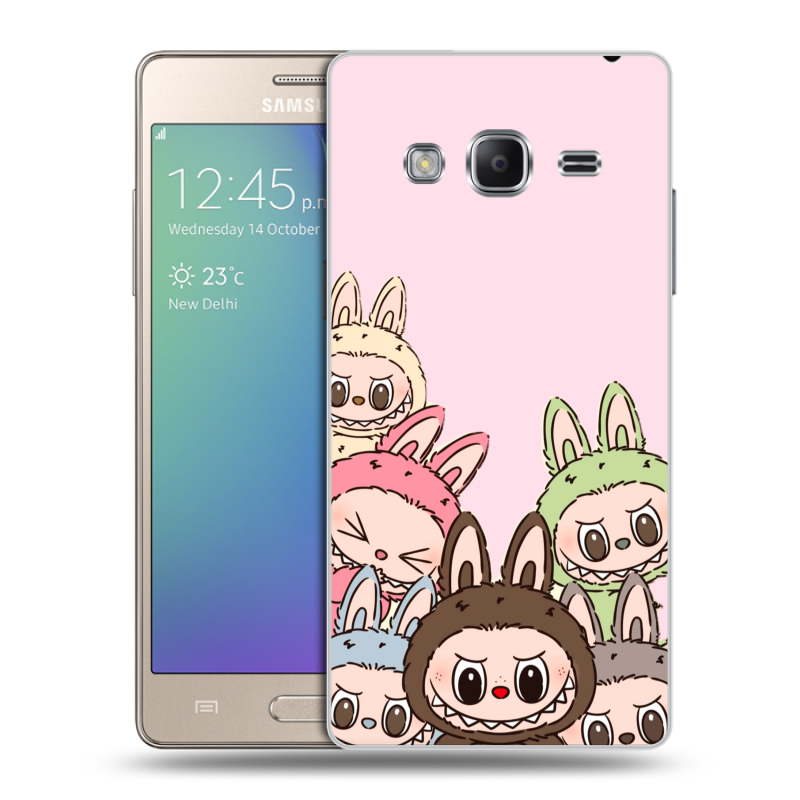 Пластиковый чехол на Samsung Z3 с принтом Лабубу Пластиковый чехол на Samsung Z3 с принтом Лабубу