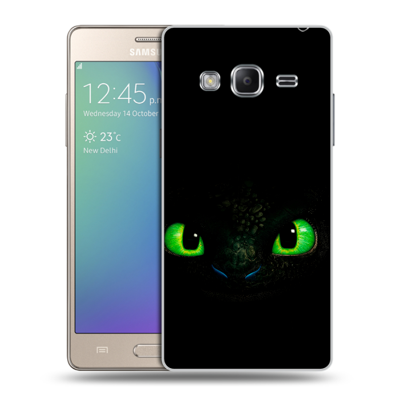 Пластиковый чехол на Samsung Z3 с принтом Как приручить дракона Пластиковый чехол на Samsung Z3 с принтом Как приручить дракона