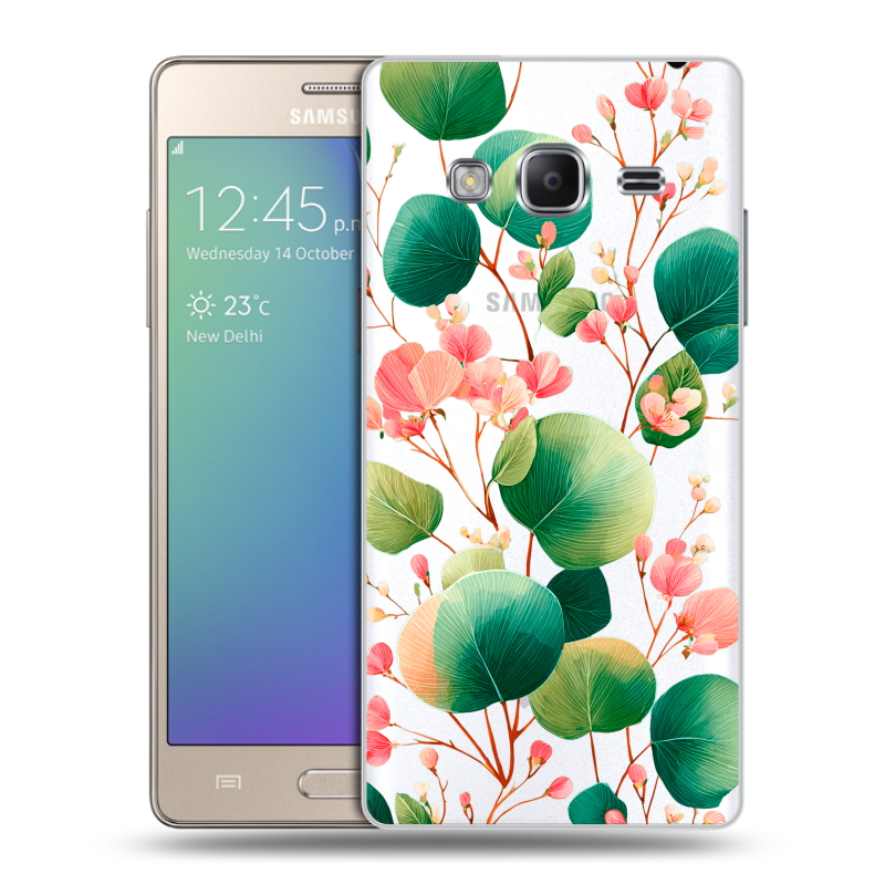 Пластиковый чехол на Samsung Z3 с принтом женский Пластиковый чехол на Samsung Z3 с принтом женский