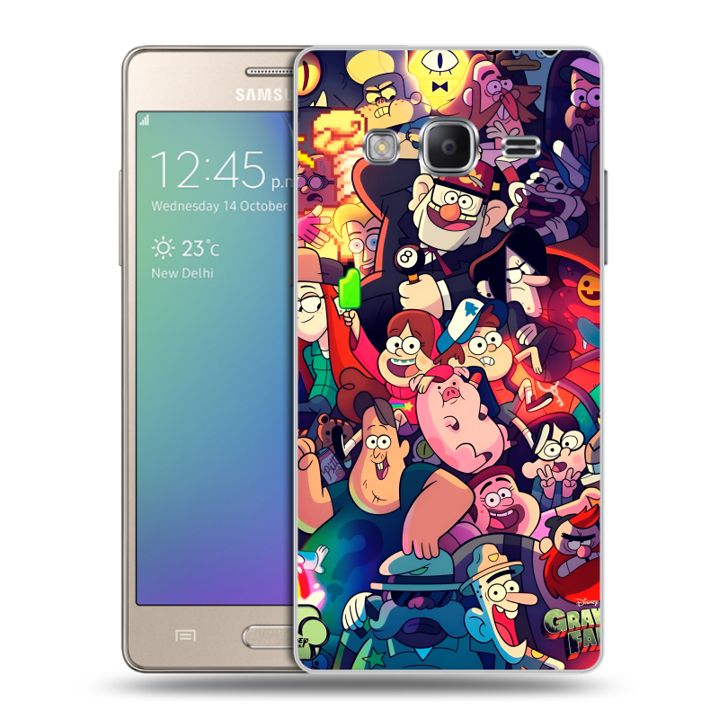 Пластиковый чехол на Samsung Z3 с принтом Gravity Falls Гравити Фолз Пластиковый чехол на Samsung Z3 с принтом Gravity Falls Гравити Фолз