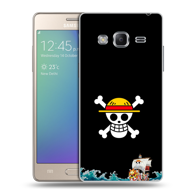 Пластиковый чехол на Samsung Z3 с принтом One Piece Ван Пис Пластиковый чехол на Samsung Z3 с принтом One Piece Ван Пис